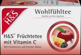 H&S Frchte mit Vitamin C Filterbeutel 20X2.7 g