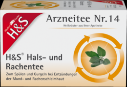 H&S Hals- und Rachentee Filterbeutel 20X2.5 g