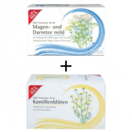H&S Magen- und Darmtee mild Filterbeutel 20 St. + Kamillentee Filterbeutel 20 St.