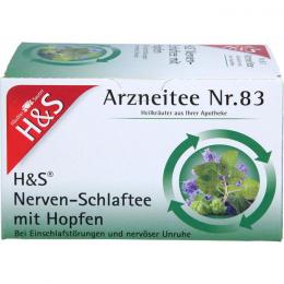 H&S Nerven- und Schlaftee mit Hopfen Filterbeutel 30 g
