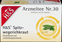 H&S Spitzwegerichkraut Filterbeutel 20X1.5 g