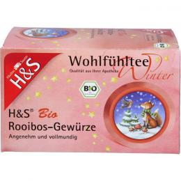 H&S Wintertee Bio Rooibos-Gewürze Filterbeutel 40 g