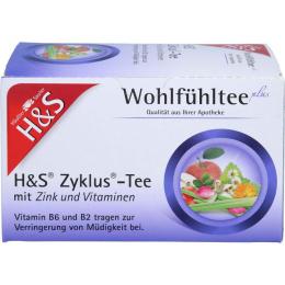 H&S Zyklus-Tee mit Zink und Vitaminen Filterbeutel 30 g