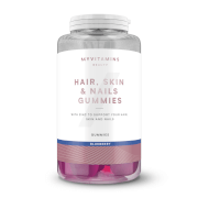 Haare, Haut und Nägel Fruchtgummis - 60Gummibärchen - Heidelbeere