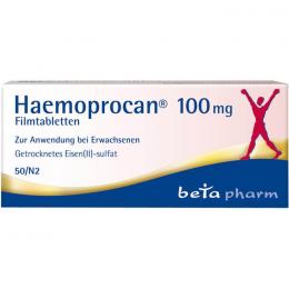 HAEMOPROCAN 100 mg Filmtabletten 50 St.