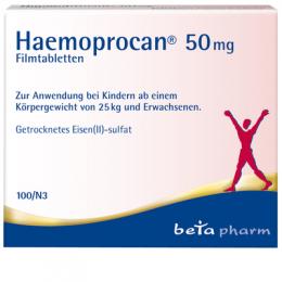 HAEMOPROCAN 50 mg Filmtabletten 100 St