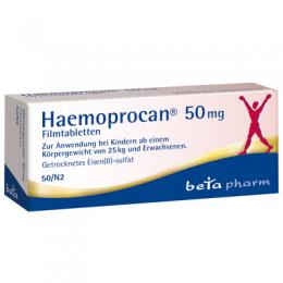 HAEMOPROCAN 50 mg Filmtabletten 50 St
