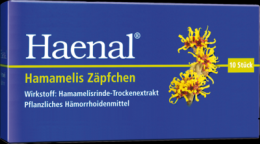 HAENAL Hamamelis Zpfchen 10 St