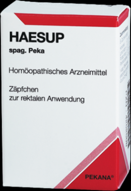 HAESUP spag.Peka Suppositorien 10 St