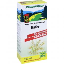HAFERSAFT Schoenenberger 200 ml Saft