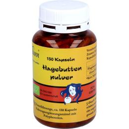 HAGEBUTTEN PULVER Kapseln 150 St. (90 g)