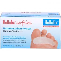HALLUFIX softies Hammerzehenpolster Gr.M 36-41 2 St.