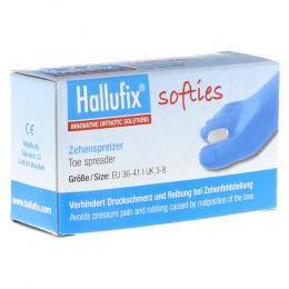 HALLUFIX softies Zehenspreizer Gr.M 36-41 2 St Gelplatten