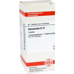 HAMAMELIS D 12 Tabletten 80 St