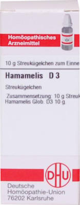 HAMAMELIS D 3 Globuli 10 g