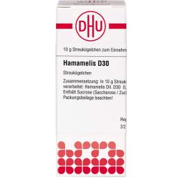HAMAMELIS D 30 Globuli 10 g
