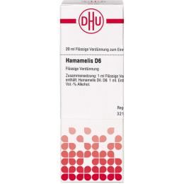 HAMAMELIS D 6 Dilution 20 ml