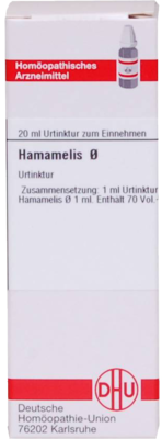 HAMAMELIS Urtinktur 20 ml