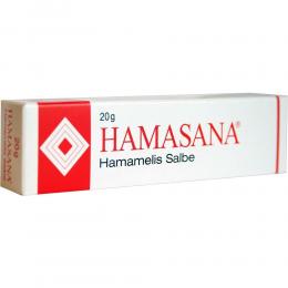 Ein aktuelles Angebot für HAMASANA Hamamelis Salbe 20 g Salbe Wundheilung - jetzt kaufen, Marke ROBUGEN GmbH & Co. KG.