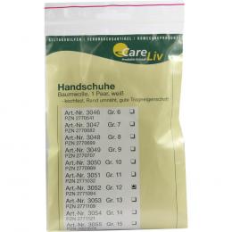 HANDSCHUHE Baumwolle Gr.12 2 St Handschuhe