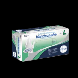 HANDSCHUHE Einmal Latex gepudert M 100 St