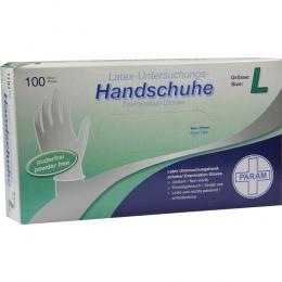 Ein aktuelles Angebot für HANDSCHUHE Einmal Latex puderfrei L 100 St Handschuhe Häusliche Pflege - jetzt kaufen, Marke Param GmbH.