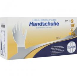 HANDSCHUHE Einmal Latex puderfrei XL 100 St.