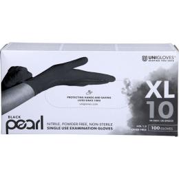 HANDSCHUHE Einmal Nitril XL schwarz 100 St.