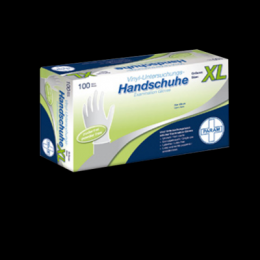 HANDSCHUHE Einmal Vinyl puderfrei XL 100 St