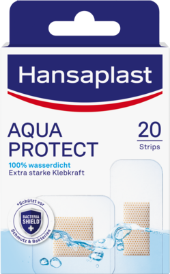 HANSAPLAST Aqua Protect Pflasterstrips 20 St