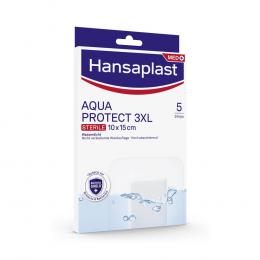 HANSAPLAST Aqua Protect Wundverb.steril 10x15 cm 5 St Pflaster