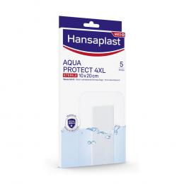 HANSAPLAST Aqua Protect Wundverb.steril 10x20 cm 5 St Pflaster