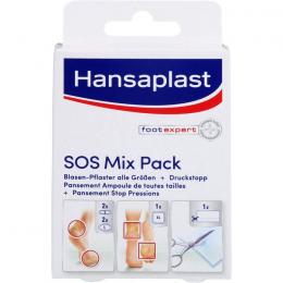 HANSAPLAST Blasenpflaster SOS Mix Pack 6 St.