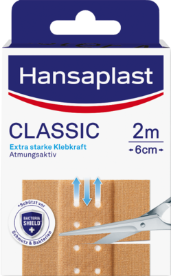 HANSAPLAST Classic Pflaster 6 cmx2 m 1 St