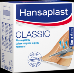 HANSAPLAST Classic Pflaster 6 cmx5 m 1 St