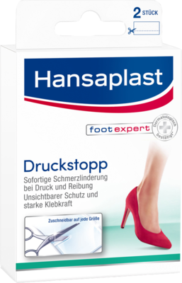 HANSAPLAST Druckstopp transparent.Schutzpolster 2 St