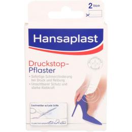 HANSAPLAST Druckstopp transparent.Schutzpolster 2 St.