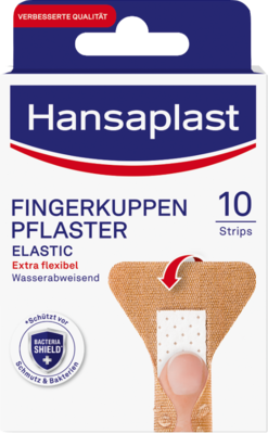 HANSAPLAST Elastic Fingerkuppen Pflasterstrips 10 St