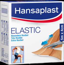 HANSAPLAST Elastic Pflaster 4 cmx5 m 1 St