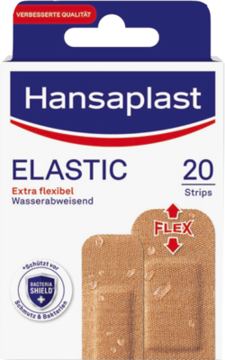 HANSAPLAST Elastic Pflasterstrips 20 St