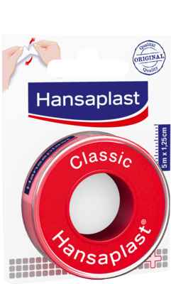 HANSAPLAST Fixierpfl.Classic 1,25 cmx5 m 1 St