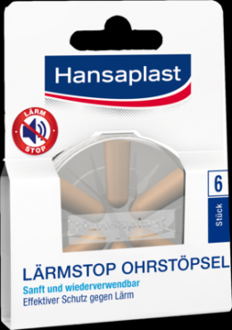 HANSAPLAST Lärmstop Ohrstöpsel 6 St