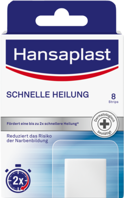 HANSAPLAST schnelle Heilung Pflasterstrips 8 St