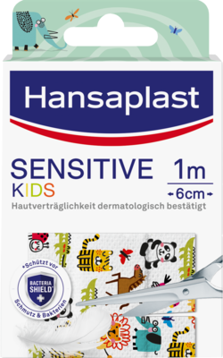 HANSAPLAST Sensitive Kinder Pflaster 6 cmx1 m 1 St