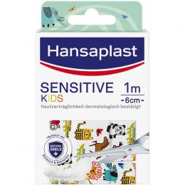 HANSAPLAST Sensitive Kinder Pflaster 6 cmx1 m 1 St.