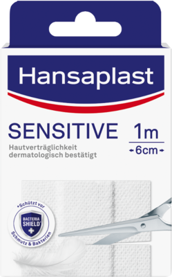HANSAPLAST Sensitive Pflast.hypoallergen 6 cmx1 m 1 St
