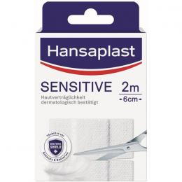 HANSAPLAST Sensitive Pflast.hypoallergen 6 cmx2 m 1 St.