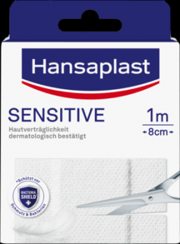 HANSAPLAST Sensitive Pflast.hypoallergen 8 cmx1 m 1 St