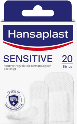 HANSAPLAST Sensitive Pflast.hypoallergen Strips 20 St