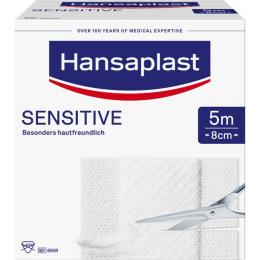 HANSAPLAST Sensitive Pflaster 8 cmx5 m Rolle 1 St.